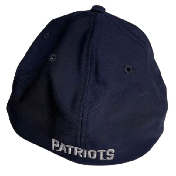 47 Brand Men's New England Patriots Stretch Fit Hat Navy Blue Size Large/XL - Picture 3 of 6